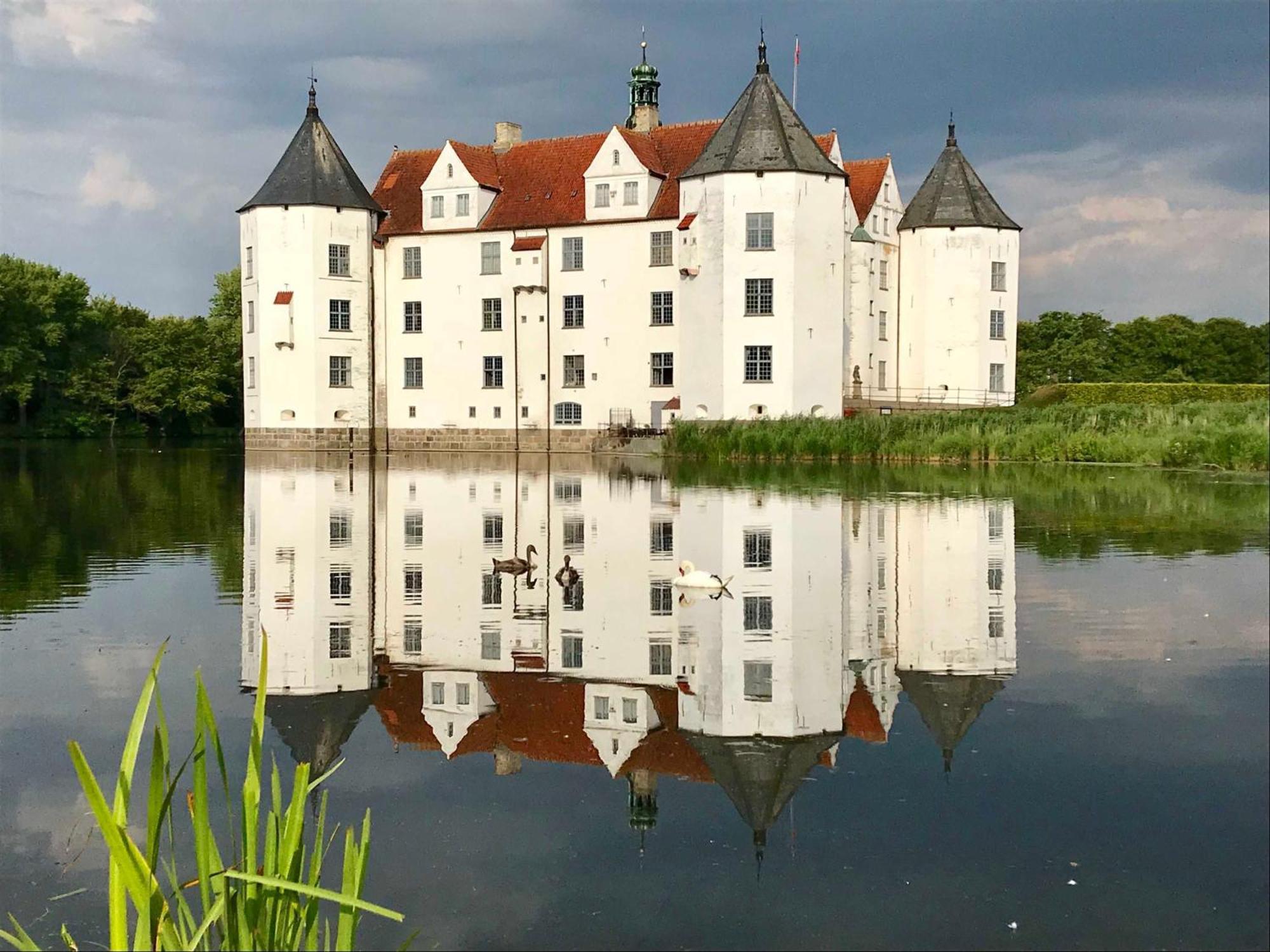 Ferienwohnung Skowronek Am Kurpark Glücksburg Extérieur photo