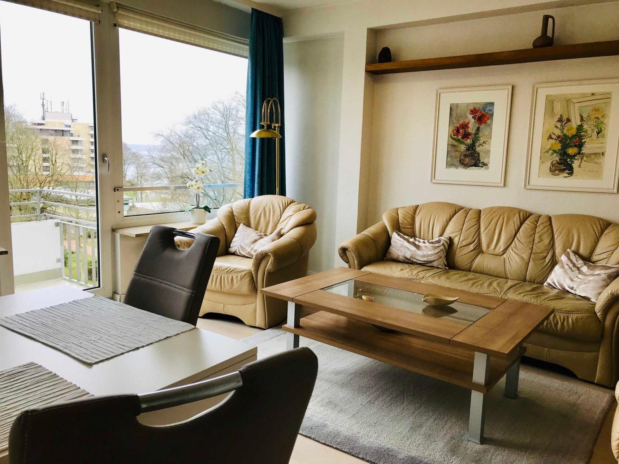 Ferienwohnung Skowronek Am Kurpark Glücksburg Extérieur photo